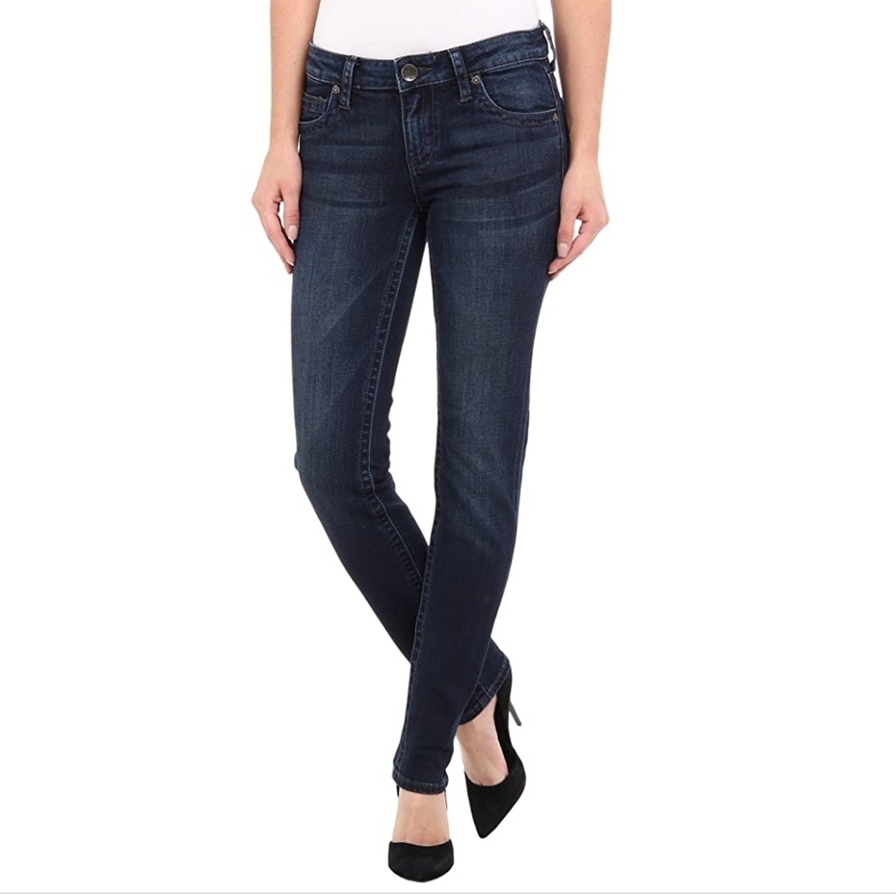 Kut From The Kloth Dark Wash Straight Leg Jeans 4